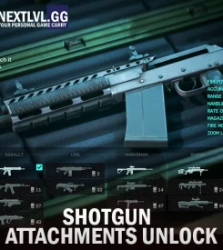 Buy Any Shotguns Attachments Unlock